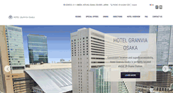 Desktop Screenshot of hotelgranviaosaka.jp